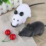 GMWZ Cat Toys Remote Control Wireless RC Simulation Mouse Toy, Electronic Rat Mice Toy for Kitten Cat Novelty Toy,Gray
