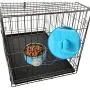 Joyoldelf Dog Bowl Feeder Pet Puppy Food Water Bowl, 2-in-1 Plastic Bowl & Stainless Steel Bowl, Mountable Cat/Rabbit/Bird/Hamster/Shitzu/Ferret Food Basin Dish Perfect for Crates Joyoldelf Dog Bowl Feeder Pet Puppy Food Water Bowl, 2-in-1 Plastic Bowl & Stainless Steel Bowl, Mountable Cat/Rabbit/Bird/Hamster/Shitzu/Ferret Food Basin Dish Perfect for Crates