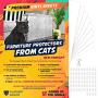Panther Armor Furniture Protectors from Cat Scratch - 8(Eight)-Pack – Couch Guards for Cats - 4-Pack XL 17''L 12''W + 4-Pack Large 17''L 10''W Cat Scratch Deterrent - Couch Corner Cat Scratch Repellent