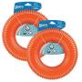 Chuckit! Rugged Flyer Dog Toy,Small or Large (2 Pack)