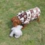 IFOYO Dog Squeaky Toy, Durable Dog Squeaker Toy Cute Animal Shaped Dog Interactive Toy Unique Tough Cloth Stuffed Dog Toy for Boredom
