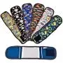 FunnyDogClothes Pack - 6pcs Dog Puppy Diaper Male Boy Belly Band Wrap Reusable Washable for Small Dog Breeds (Pack of 6 Colors, L: Waist 13'' - 15'')