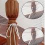 LOHUA Safe Rail, Indoor Balcony and Stairway Railing Safety Net – Banister Stair Net – Child Safety; Pet Safety; Toy Safety; Stairs Protector