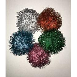 Barker Brands Inc. Ultra Jumbo Sparkle Ball Cat Toy 5 Pack