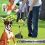 Dog Pooper Scooper, Adjustable Long Handle Rake & Scooper Set, Strong and Sturdy, Rust-Proof Metal Poop Scooper Perfect for Lawns & Gravel, Great for Small to Large Dogs