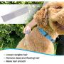 HSpet-HOME Pet Grooming Tool Dematting Comb Grooming Rake for Dogs& Cats 2 Sided Undercoat Rake for Easy Mats &Tangles Removing