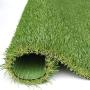 RoundLove Artificial Grass Turf, 4 Tone Synthetic Grass Patch Mat w/Drainage Holes, Lush & Hard Pet Turf Astroturf Rug, Fake Turf for Indoor & Outdoor Decor 24X20in