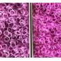NikoNiko 10 Pink Rubber Rings Thumb Ring Sizing Insert for Grooming Scissors 5L, 5S