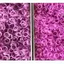 NikoNiko 10 Pink Rubber Rings Thumb Ring Sizing Insert for Grooming Scissors 5L, 5S