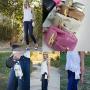 Poop Bag Dispenser & Dog Walking Kit. THE WIGGLEBUTTWALKER - Includes 2 Rolls of Poop Bags and Pet Wipes.