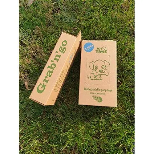 JoyTime Biodegradable Dog Poop Bags, Dog Waste Bags on a Large Single Roll, Grab and Go, Guaranteed Leak-Proof, Great for Backyard Pickups, Each Poop Bag JoyTime Biodegradable Dog Poop Bags, Dog Waste Bags on a Large Single Roll, Grab and Go, Guaranteed Leak-Proof, Great for Backyard Pickups, Each Poop Bag