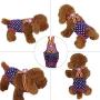 Fdit Puppy Dog Diapers Physiological Pants (M) (Be Careful, The Size May be not so Accurate)