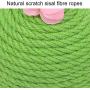 Cat Roly-Poly Scratcher Ball, Cactus Cat Scratcher, Motion Kitten Toy, Cat Treadmill , Interactive Tilting Toys for Cats and Kittens
