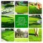 Puppy Grass Pad, Artificial Grass Mat for Dog Potty Training with 39.37”X 23.63” Size Dogs Fake Turf Pee Pads Less Stink Indoor Outdoor Replacement Use