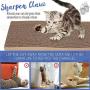 PrimePets 3Pack Cat Scratcher Pads, Wide Recycle Corrugated Cat Scratching Pad, Reversible Cat Scratcher Cardboard Lounge Sofa Bed Replacement with Box, 100% Organic Catnip Included