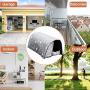GUOXY Deluxe Soft Cat Bed, Pet House, Cats Tunnel Shelter, Waterproof Outdoor Cat Shelter, Oxford Cloth Soft Foldable Portable Stray Pet Shelter,22.4416.5414.96Inch