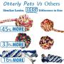 Otterly Pets Puppy Dog Pet Rope Toys For Small to Medium Dogs (Set of 4)