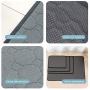 CALOFE Waterproof Reusable Pee Pad,Washable Pet Training Pads Leakproof Housebreaking Absorption Whelping Pads for Dogs Pet Incontinence Potty Mat for Puppy