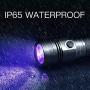 UV Flashlight, COSMOING Rechargeable LED 395nm Black Light, Ultraviolet Flashlight 18650 Battery IP65 Waterproof Pet Urine Detector for Dog Cat Stains, Scorpion, Bed Bug, Household Wardrobe Toilet UV Flashlight, COSMOING Rechargeable LED 395nm Black Light, Ultraviolet Flashlight 18650 Battery IP65 Waterproof Pet Urine Detector for Dog Cat Stains, Scorpion, Bed Bug, Household Wardrobe Toilet