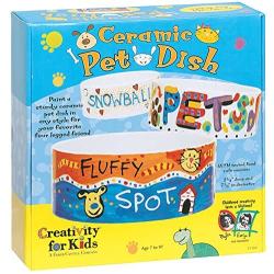 Creativity For Kids Ceramic Pet Dish
