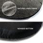 HIPIPET Puppy Bed for Small/Medium Dogs Nonskid Bottom Linen Dog Crate Bed Mat, Breathable Dog Pillow Mattress, Ideal as Dog Bed Insert
