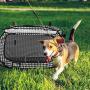 confote Indoor Outdoor Crate Pets, Collapsible Portable Cat Cage Kennel Large Portable Kennel Carrier and Playpen