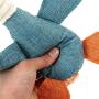 SYMPLIST LIFE Wild Goose Puzzle Training Durable Plush Chew Toys for Dogs