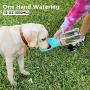 KORPET Dog Water Bottle Walking Pet Water Bottle Water Bottle for Dogs 19 Oz Leak Proof Dog Water Bottle for Walking Puppy Outdoor Walking Hiking, Travel, Water Bottle for Large Dogs