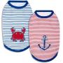 Blueberry Pet 9 Patterns Soft & Comfy Sea Lover Shirt - Cotton T-Shirt for Dogs or Kids