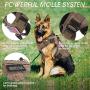 Working Dog MOLLE Vest with Handle Military No Pull Adjustable Service Vest for Large Medium Dogs with 2 Metal Buckles, No Pulling Front Leash Clip, Hook & Loop for Dog Patch