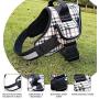 Rednut Upgrade Dog Harness，Functional Pocket-No-Pull Reflective Vest Harness Adjustable Outdoor Pet Vest for Small Medium Dogs