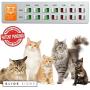 Cat Feeding or Medication Reminder – Pet Food Organizer - Am Pm Daily Indicator Sign - Fed or Feed the Kitten Supplies - Fridge Magnets and Double Sided Tape - Care for Your Cats with Glide Signs