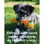 Snake - Sensory Squeaky Dog Toy - Natural Rubber (Latex) - for Puppies & Small Dogs - 8'' Long - Not for Aggressive Chewers - Complies with Same Safety Standards as Children’s Toys Snake - Sensory Squeaky Dog Toy - Natural Rubber (Latex) - for Puppies & Small Dogs - 8'' Long - Not for Aggressive Chewers - Complies with Same Safety Standards as Children’s Toys