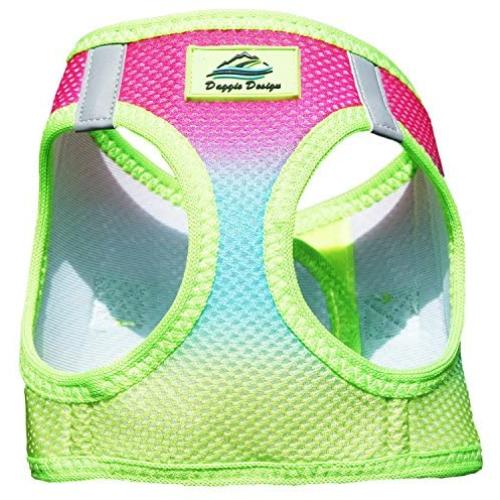 American River Dog Harness Ombre Collection - Rainbow XXL