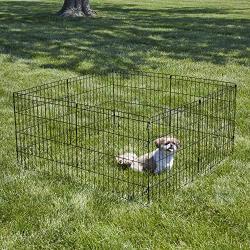 New World Pet Products Foldable Metal Exercise Pen & Pet Playpen