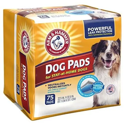 Arm & Hammer Ultra Absorbent Adult Dog Pads, 75 Count
