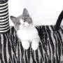 SAsagi Creative Zebra Cat Tree,Scratching Board Cat Furniture Tower House Cat Nest Toy Can Multi-Places for Play Sleep Grinding Claws SAsagi Creative Zebra Cat Tree,Scratching Board Cat Furniture Tower House Cat Nest Toy Can Multi-Places for Play Sleep Grinding Claws