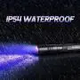 UV Flashlight Pen, LED 395nm Ultraviolet Flashlight, Zoomable Blacklight Flashlight IP54 Waterproof Detector for Pet Urine, Cat Dog Stains, Bed Bug, Household Wardrobe Toilet - 2 Pack