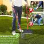 X-TECOKIT Larger Pooper Scooper - Durable & Sturdy Rake, Spade, Tray Set with Long Handle Great for Large Small and Multi Dogs - Poop Scoop No Bend Down Easy to Use for Yard Grass Gravel Dirt