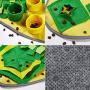 Vemupohal Snuffle Mat for Dogs,with Dog Bells-,Dog Puzzle to Encourage Dogs to Hunt Naturally,Stimulating Intelligence and Relieving Stress,Train Your Dog to Eat Regularly