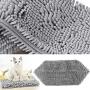 BLEVET Pet Bath Towel Super Absorbent Hand Pockets Grooming Drying Towel Cleaning Bathing Tool for Dog Puppy Cat BK026