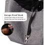 Pettom Dog Carrier Sling Bag Pet Cat Wrap Satchel Hands Free Adjustable Kitten Pouch Pet Papoose Swaddle Bag for Outdoor Travel