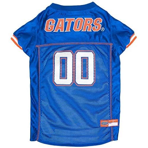 Pets First NCAA PET Apparels - Basketball Jerseys, Football Jerseys for Dogs & Cats Available in 50+ Collegiate Teams & 7 Sizes