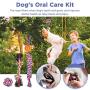 DELOMO Dog Rope Toy, 3 Pack Dog Chew Toys, Durable Dog Toys for Aggressive Chewers, interactive Dog Toys Set with 100% Natural Cotton