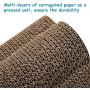 Hollypet Cat Scratcher, 2 in 1 Cat Scratch Pad, Kitten Lounge Bed, Premium Recyclable Corrugated Cardboard