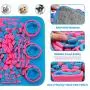 AXUAN Dog Food Mat, Snuffle Mat for Dogs, Great for Stress Relief & Pet Slow Feeding Training, Pets Puzzle Interactive Toys Activity Feeder Mat for Small or Large Cats and Dogs Indoor Outdoor