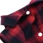 Koneseve Dog Shirt, Pet Plaid Polo Clothes Shirt Cat T-Shirt, Sweater Matching Breathable for Small Medium Large Dogs Cats Puppy Soft Adorable Casual Cozy Halloween Thanksgiving Christmas Costumes