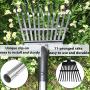 Pooper Scooper for Large Dogs, Metal Aluminum Tray and Rake Poop Scoop Set with Adjustable Stainless Steel Long Handle, Pet Waste Removal Heavy Duty Poop Scooper, Great for Lawns, Grass, Dirt, Gravel Pooper Scooper for Large Dogs, Metal Aluminum Tray and Rake Poop Scoop Set with Adjustable Stainless Steel Long Handle, Pet Waste Removal Heavy Duty Poop Scooper, Great for Lawns, Grass, Dirt, Gravel