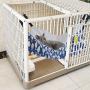 PERSUPER Cat Hammock Bed Comfortable Hanging Adjustable Pet Hammock Bed for Cats/Small Dogs/Rabbits/Other Small Animals
