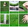 Puppy Grass Pad, Artificial Grass Mat for Dog Potty Training with 39.37”X 23.63” Size Dogs Fake Turf Pee Pads Less Stink Indoor Outdoor Replacement Use